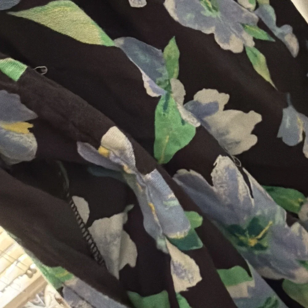 Free People Stunning Finer Things Midi Floral Dress Blue Stunning Sz XS X-Small